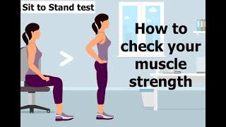 How to evaluate your weakness yourself  Do Sit to Stand at home using this Myositis101 video [upl. by Fields195]