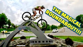 THE GNARLIEST MTB FEATURE ROUNDABOUT REVISITED [upl. by Elson344]