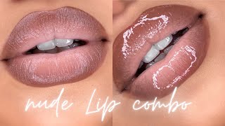 Ombre LipStick amp LipGloss TutorialStepByStep TutorialBeginner Friendly Products Busisiwe Kesi [upl. by Calderon]