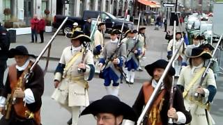 Marche militaire des forces françaises en Amérique [upl. by Aeslehc432]