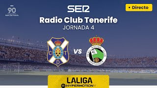 EN DIRECTO  CD TENERIFE  RACING DE SANTANDER  Sigue el partido con Radio Club Tenerife [upl. by Nathanil]