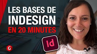 Comment utiliser Adobe Indesign pour débutant  Cours gratuit [upl. by Josler]