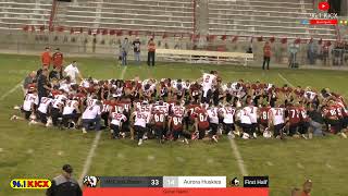 McCook Football vs Aurora [upl. by Hendel133]