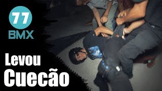 Acertou a manobra levou cuecão  Cafofo77 Ep2  BMX 77 [upl. by Sirak996]