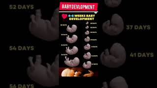 baby development from 0 to 9 months।। baby development stages in pregnancybaby shorts [upl. by Wartow]