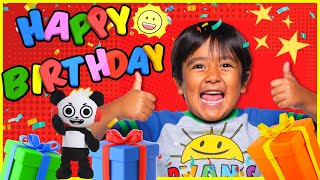 Happy Birthday Ryan’s World  Happy Birthday Ryan  Ryan´s World  Ryan’s Toys Review  Ryan Songs [upl. by Fitalludba491]