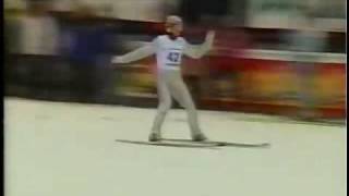 Adam Malysz  1915m  1st round  Planica 19992000 final [upl. by Ellives90]