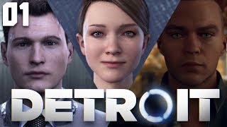 Bienvenue à Detroit 1 Lets Play DETROIT BECOME HUMAN FR Prise dOtage  Nuances  Nouveau Foyer [upl. by Cassidy]