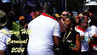 Londons Notting Hill Carnival Celebrations 2024 – Mas Parade – Judging Point  Part 4 [upl. by Nolrev]