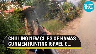 Haunting Footage Of Hamas Gunmen Entering Homes amp Killing Israeli Civilians Surfaces  Watch [upl. by Circosta772]