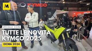 Novità KYMCO a EICMA 2024 nuovi scooter e una gamma completissima [upl. by Linden]