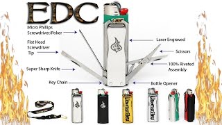 Lighter Bro Multi Tool EDC Camping [upl. by Karlens326]