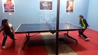 Faryal Ping Pong Girls  Table Tennis Academy Islamabad Pakistan  Table Tennis Pak [upl. by Ynabla]