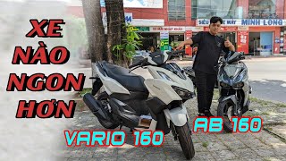 So sánh CHI TIẾT AIR BLADE 160 và VARIO 160 [upl. by Eiramnna]