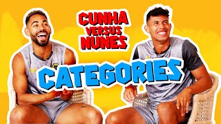 Nunes and Cunha in heated game of categories [upl. by Aspia]