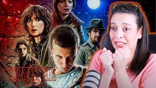 Screaming crying shakingWatching Stranger things Chapter One for the FIRST TIME [upl. by Krein503]