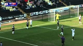 Notts County vs Colchester  League one 201314 Highlights [upl. by Iorio]