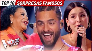 Audiciones SORPRESA de FAMOSOS en La Voz 2023 [upl. by Nicholas609]