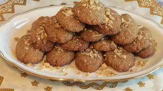 Greek Christmas Honey Cookies  Melomakarona  گریک کریسمس کوکیز Cook With Bismillah [upl. by Bowyer]