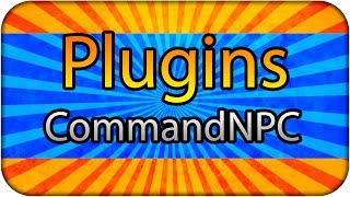 Plugins CommandNPC  Agregar comando a un NPC  Tutorial en Español [upl. by Damalis]