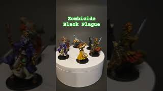 Zombicide Black Plague cmongames zombicide zombie boardgames miniaturepainting [upl. by Eilraep]