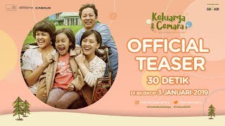 KELUARGA CEMARA  Official Teaser 30 Detik  3 Januari 2019 [upl. by Peugia]