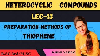 Preparation methods of Thiophene [upl. by Adiel]