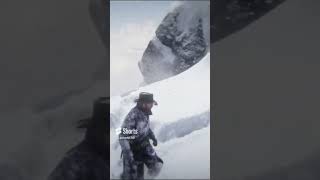 Snow deformation in RDR 2 is so real😱 rdr2 reddeadredemption viral [upl. by Eimaral]