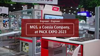 MGS Live at PACK EXPO Las Vegas 2023 featuring Beckhoff [upl. by Lipman]