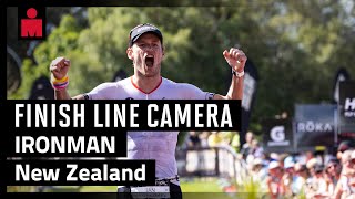 2024 IRONMAN New Zealand  Finish Line Camera [upl. by Reizarf]