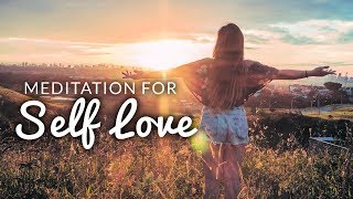 SELF LOVE Guided Meditation  Healing amp Nurturing Cultivating Self Love amp Acceptance [upl. by Ylrebmik]