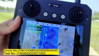 40 Liters agriculture drone with Testing video shipping to Dominicia agricutlure drone [upl. by Eadwine]