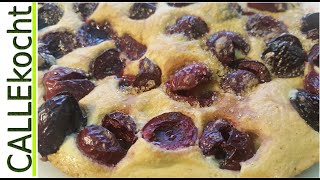 Omas Kirsch Pfannkuchen selber backen Ein einfaches Rezept ohne Salto [upl. by Annie411]