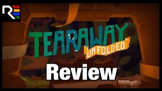 Review Tearaway Unfolded Playstation 4 [upl. by Edmonda]