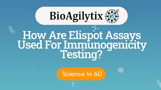 How are ELISpot assays used for immunogenicity testing  Science in 60 [upl. by Walburga]