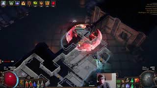 Path of Exile Leveling Wretched Defiler Spectre Necromancer día 4 pathofexile poe gamer [upl. by Kerekes]