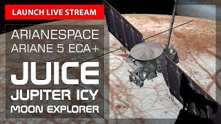 Watch Arianespace Launch JUICE JUpiter ICy moons Explorer [upl. by Aisan]