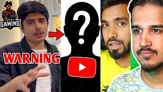 AjjuBhai WARNING To YouTubers for FACE REVEAL⚠️ Techno Gamerz Desi Gamers TotalGaming093 [upl. by Akemehc]