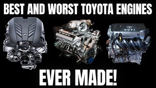 These are the Best and Worst Toyota Engines Ever Made [upl. by Lissner525]