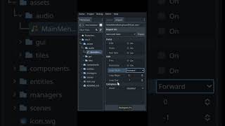 How to Loop Audio in Godot4 gamedev godot audio godot4 [upl. by Joktan617]