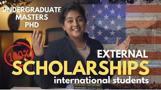 Fully Funded External Scholarships for International Students in USA  Road to Success Ep 12 [upl. by Udall]