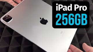 11inch iPad Pro WiFi 256GB  Silver Unboxing 2022 [upl. by Yenduhc561]