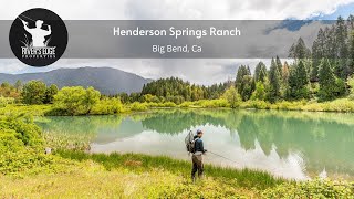 Henderson Springs Ranch Northern Ca  Waterfront Fly Fishing Wilderness Ranch [upl. by Analli542]