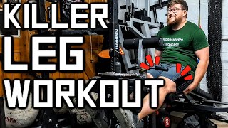 Absolute KILLER Leg Day Workout [upl. by Ardath60]