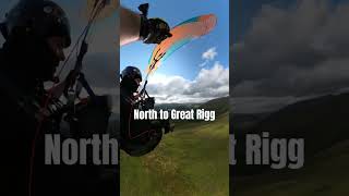 Lord Crag  Heron Pike paragliding in Grasmere [upl. by Anastasius222]