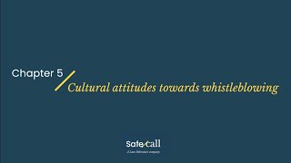 Effective International Whistleblowing Discussion  Chapter 5  Cultural Attitudes [upl. by Jorrie939]