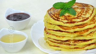 Clatite americane  Pancakes  JamilaCuisine [upl. by Furie445]