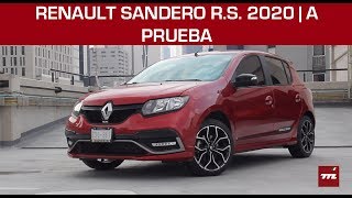 Renault Sandero RS 2020 a prueba Más seguro y conectado pero igual de divertido [upl. by Eleynad756]