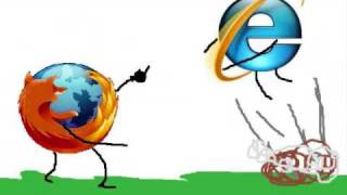 Mozilla Firefox VS Internet Explorer [upl. by Alliuqat]