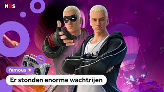 Rapper Eminem treedt op in Fortnite [upl. by Iht]